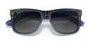 Ray-Ban JUSTIN RB4165 Sunglasses / Black №601/71 / Dark Green (3N 12.9%) / Size 55