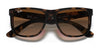 Ray-Ban JUSTIN RB4165 Sunglasses / Black №601/71 / Dark Green (3N 12.9%) / Size 55