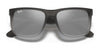 Ray-Ban JUSTIN RB4165 Sunglasses / Black №601/71 / Dark Green (3N 12.9%) / Size 55