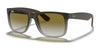 Ray-Ban JUSTIN RB4165 Sunglasses / Brown №854/7Z / Green Gradient (3N 16%) / Size 51