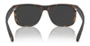 Ray-Ban JUSTIN RB4165 Sunglasses / Black №601/71 / Dark Green (3N 12.9%) / Size 55