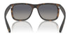 Ray-Ban JUSTIN RB4165 Sunglasses / Black №601/71 / Dark Green (3N 12.9%) / Size 55