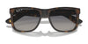 Ray-Ban JUSTIN RB4165 Sunglasses / Black №601/71 / Dark Green (3N 12.9%) / Size 55