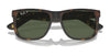 Ray-Ban JUSTIN RB4165 Sunglasses / Black №601/71 / Dark Green (3N 12.9%) / Size 55
