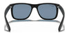 Ray-Ban JUSTIN RB4165F Sunglasses / Rubber Black №622/6G / Silver (3N 10%) / Size 58
