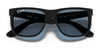 Ray-Ban JUSTIN RB4165F Sunglasses / Rubber Black №622/6G / Silver (3N 10%) / Size 58