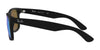 Ray-Ban JUSTIN RB4165F Sunglasses / Rubber Black №622/6G / Silver (3N 10%) / Size 58