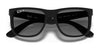 Ray-Ban JUSTIN RB4165F Sunglasses / Rubber Black №622/6G / Silver (3N 10%) / Size 58