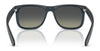 Ray-Ban JUSTIN RB4165F Sunglasses / Rubber Black №622/6G / Silver (3N 10%) / Size 58