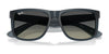 Ray-Ban JUSTIN RB4165F Sunglasses / Rubber Black №622/6G / Silver (3N 10%) / Size 58