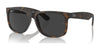 Ray-Ban JUSTIN RB4165F Sunglasses / Havana №865/87 / Dark Grey (Polarized) (3P 12.5%) / Size 55