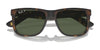 Ray-Ban JUSTIN RB4165F Sunglasses / Rubber Black №622/6G / Silver (3N 10%) / Size 58