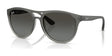 Ray-Ban BRAD RB4170 Sunglasses Rubber Grey On Clear Grey / Grey Mirror Silver Gradient