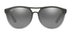 Ray-Ban BRAD RB4170 Sunglasses | Size 58 / Rubber Grey On Clear Grey №852/88 / Grey Mirror Silver Gradient (3N 16.2%)