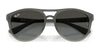 Ray-Ban BRAD RB4170 Sunglasses | Size 58 / Rubber Grey On Clear Grey №852/88 / Grey Mirror Silver Gradient (3N 16.2%)