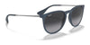 Ray-Ban ERIKA RB4171 Sunglasses | Size 54 / Light Havana №710/71 / G-15 Green (3N 12.9%)