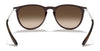 Ray-Ban ERIKA RB4171 Sunglasses | Size 54 / Light Havana №710/71 / G-15 Green (3N 12.9%)
