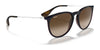 Ray-Ban ERIKA RB4171 Sunglasses | Size 54 / Light Havana №710/71 / G-15 Green (3N 12.9%)