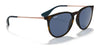 Ray-Ban ERIKA RB4171 Sunglasses | Size 54 / Light Havana №710/71 / G-15 Green (3N 12.9%)