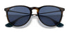 Ray-Ban ERIKA RB4171 Sunglasses | Size 54 / Light Havana №710/71 / G-15 Green (3N 12.9%)
