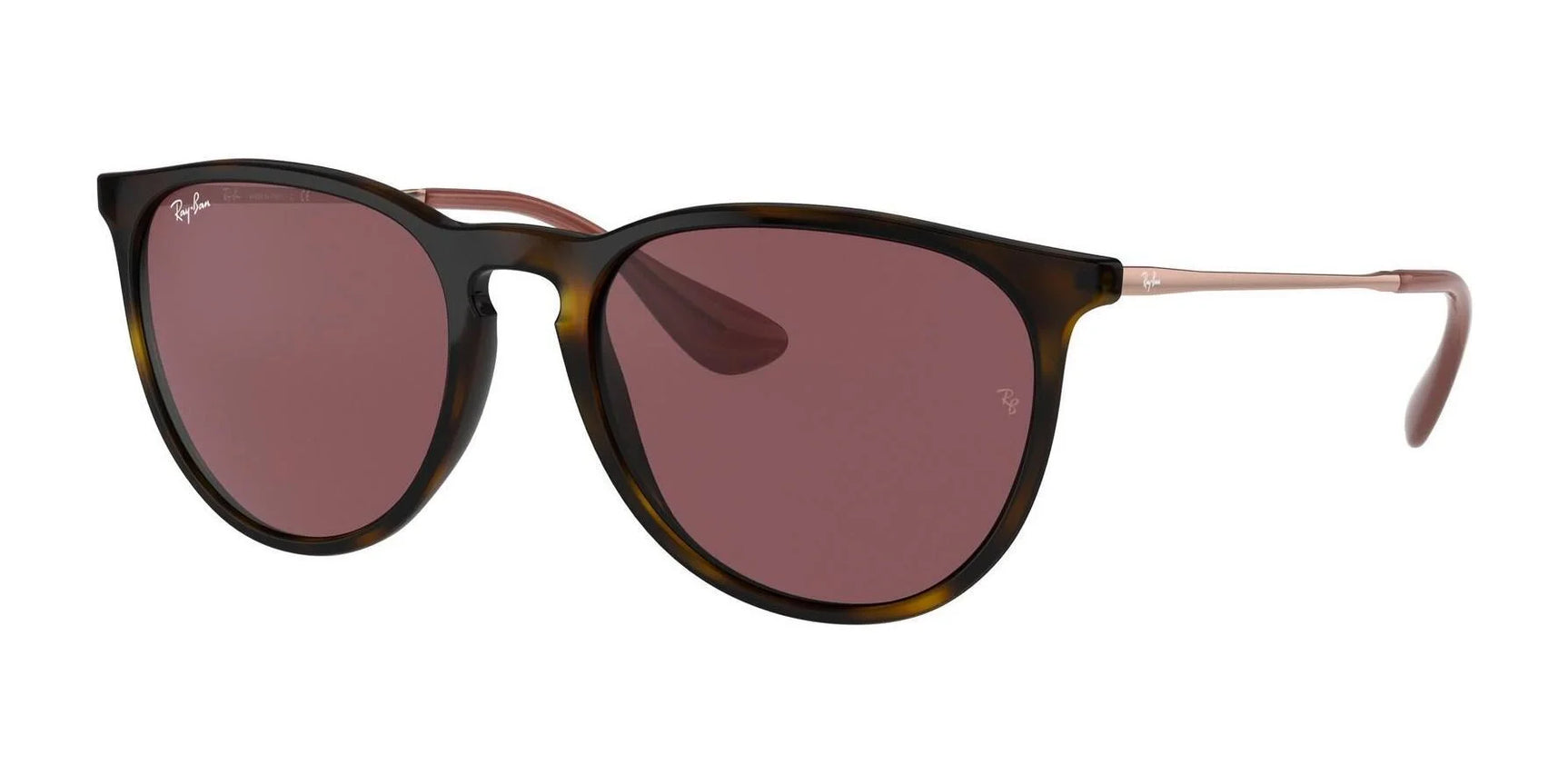 Ray-Ban ERIKA RB4171 Sunglasses Havana / Dark Violet