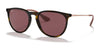 Ray-Ban ERIKA RB4171 Sunglasses | Size 54 / Havana №639175 / Dark Violet (3N 16%)