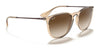 Ray-Ban ERIKA RB4171 Sunglasses | Size 54 / Light Havana №710/71 / G-15 Green (3N 12.9%)