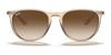 Ray-Ban ERIKA RB4171 Sunglasses | Size 54 / Light Havana №710/71 / G-15 Green (3N 12.9%)