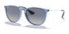 Ray-Ban ERIKA RB4171 Sunglasses | Size 54 / Transparent Blue №65154L / Blue Gradient (2N 25%)