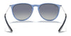 Ray-Ban ERIKA RB4171 Sunglasses | Size 54 / Light Havana №710/71 / G-15 Green (3N 12.9%)
