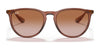 Ray-Ban ERIKA RB4171 Sunglasses | Size 54 / Light Havana №710/71 / G-15 Green (3N 12.9%)