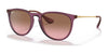 Ray-Ban ERIKA RB4171 Sunglasses | Size 54 / Transparent Violet №659114 / Pink Gradient Brown (2N 21.4%)