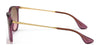 Ray-Ban ERIKA RB4171 Sunglasses | Size 54 / Light Havana №710/71 / G-15 Green (3N 12.9%)