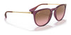Ray-Ban ERIKA RB4171 Sunglasses | Size 54 / Light Havana №710/71 / G-15 Green (3N 12.9%)