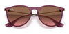 Ray-Ban ERIKA RB4171 Sunglasses | Size 54 / Light Havana №710/71 / G-15 Green (3N 12.9%)