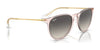 Ray-Ban ERIKA RB4171 Sunglasses | Size 54 / Light Havana №710/71 / G-15 Green (3N 12.9%)