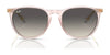 Ray-Ban ERIKA RB4171 Sunglasses | Size 54 / Light Havana №710/71 / G-15 Green (3N 12.9%)