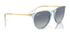 Ray-Ban ERIKA RB4171 Sunglasses | Size 54 / Light Havana №710/71 / G-15 Green (3N 12.9%)