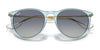 Ray-Ban ERIKA RB4171 Sunglasses | Size 54 / Light Havana №710/71 / G-15 Green (3N 12.9%)