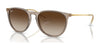 Ray-Ban ERIKA RB4171 Sunglasses | Size 54 / Transparent Light Brown №674413 / Brown (3N 16%)