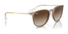 Ray-Ban ERIKA RB4171 Sunglasses | Size 54 / Light Havana №710/71 / G-15 Green (3N 12.9%)