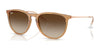 Ray-Ban ERIKA RB4171 Sunglasses | Size 54 / Rubber Beige №681413 / Gradient Brown (3N 16%)