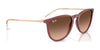 Ray-Ban ERIKA RB4171 Sunglasses | Size 54 / Light Havana №710/71 / G-15 Green (3N 12.9%)