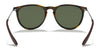 Ray-Ban ERIKA RB4171 Sunglasses | Size 54 / Light Havana №710/71 / G-15 Green (3N 12.9%)