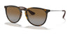 Ray-Ban ERIKA RB4171 Sunglasses | Size 54 / Light Havana №710/T5 / Brown (Polarized) (3P 14%)