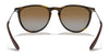Ray-Ban ERIKA RB4171 Sunglasses | Size 54 / Light Havana №710/71 / G-15 Green (3N 12.9%)