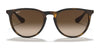 Ray-Ban ERIKA RB4171 Sunglasses | Size 54 / Light Havana №710/71 / G-15 Green (3N 12.9%)