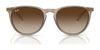 Ray-Ban ERIKA RB4171F Sunglasses / Havana №865/13 / Brown Gradient (3N 16%) / Size 54
