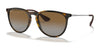Ray-Ban ERIKA RB4171F Sunglasses / Light Havana №710/T5 / Brown (Polarized) (3P 14%) / Size 54