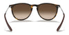 Ray-Ban ERIKA RB4171F Sunglasses / Havana №865/13 / Brown Gradient (3N 16%) / Size 54